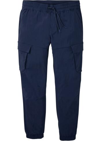 Pantaloni stretch cu buzunare cargo, regular