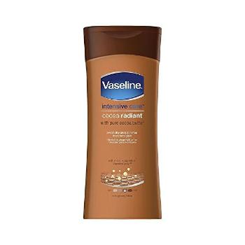 Vaseline Lapte de corp hidratant pentru pielea uscată(Cocoa Radiant Lotion) 400 ml
