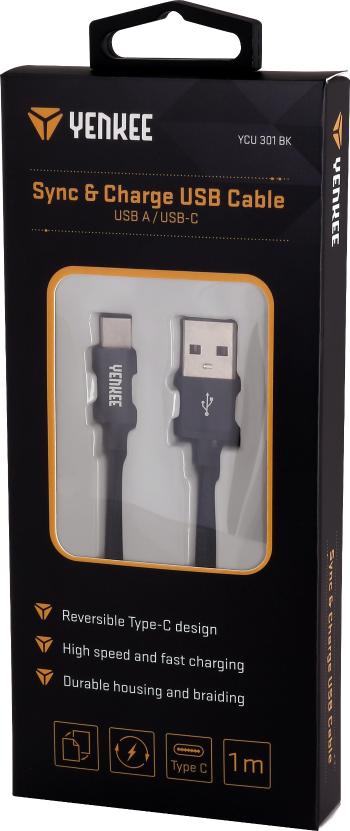 Cablu de sincronizare si incarcare USB tip C 2m - neagra - Mărimea 2 m
