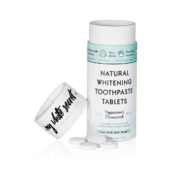 My White Secret Pasta de dinți pentru albire în tablete(Natural Whitening Toothpaste Tablets) 60 bucăți