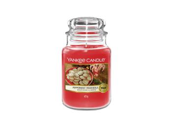 Yankee Candle Lumânare aromatica Classic mare Peppermint Pinwheels 623 g