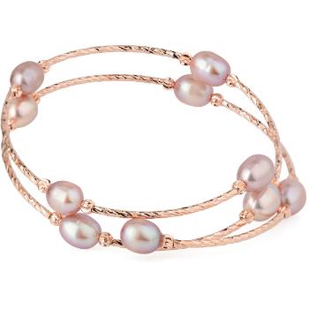JwL Luxury Pearls Brățară bronz cu perle veridice JL0494