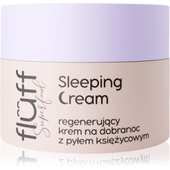 Fluff Superfood Sleeping Cream crema regeneratoare de noapte Moonmilk 50 ml