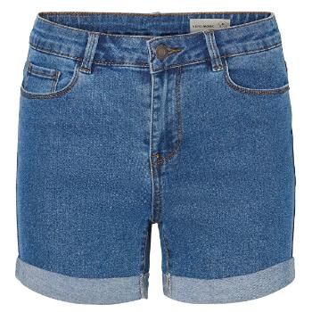 Vero Moda Pantaloni scurți pentru femei Hot Seven Nw Dnm Fold Shorts Mix Noos Medium Blue Denim M