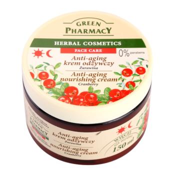 Green Pharmacy Face Care Cranberry crema hranitoare împotriva îmbătrânirii pielii 150 ml