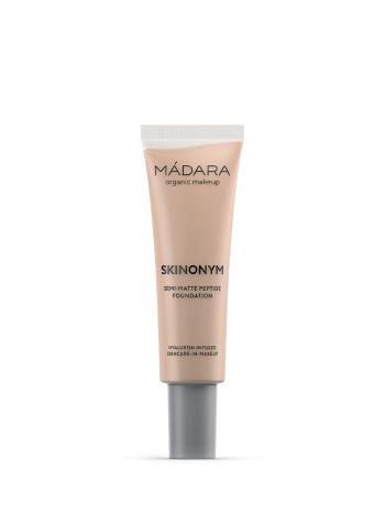 MÁDARA Machiaj semi-mat cu peptide Skinonym (Semi-Matte Peptide Foundation) 30 ml Warm Tan