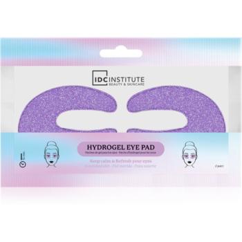 IDC Institute C Shaped Glitter Eye Purple mască pentru zona ochilor 1 buc