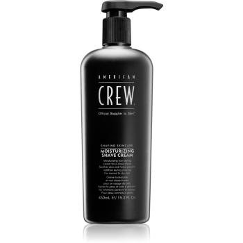 American Crew Shave & Beard Moisturizing Shave Cream crema de ras hidratanta pentru piele normala si uscata 150 ml