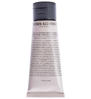 Grown Alchemist Mască de curățare profundă Wheatgerm, Ginkgo & Cranberry(Deep Cleansing Masque) 75 ml