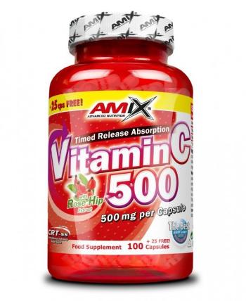Amix Vitamin (C) 500mg, 125 capsule