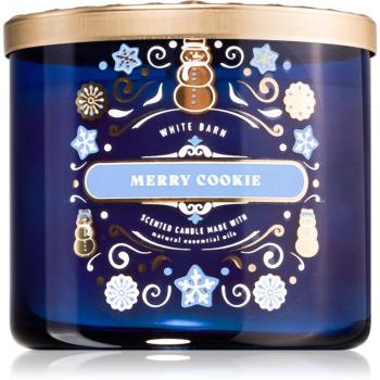 Bath & Body Works Merry Cookie lumânare parfumată 411 g