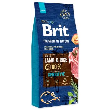 Pachet 2 x Brit Premium by Nature Sensitive Lamb, 8 kg