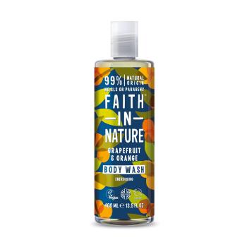 Faith in Nature Gel de duș natural revigorant Grapefruit & portocale)}} 400 ml