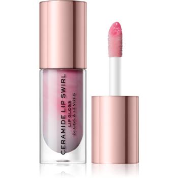 Makeup Revolution Ceramide Swirl lip gloss hidratant culoare Pure Gloss Clear 4,5 ml