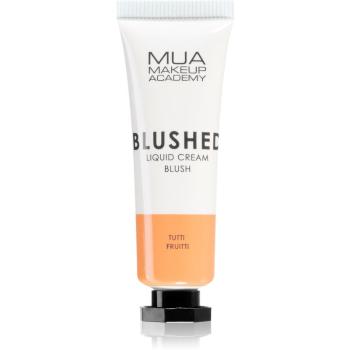 MUA Makeup Academy Blushed fard de obraz lichid culoare Tutti Frutti 10 ml