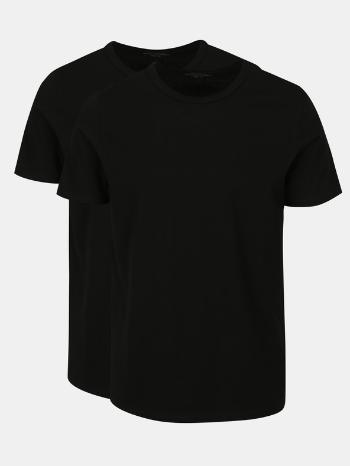 Jack & Jones Basic Tricou 2 buc Negru