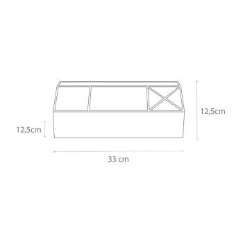 Organizator de birou  din carton Elisa – Bigso Box of Sweden