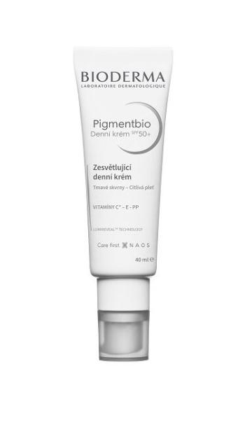 Bioderma Cremă de zi pentru iluminare și protecție SPF 50+Pigmentbio Daily Care (Brightening Daily Care) 40 ml