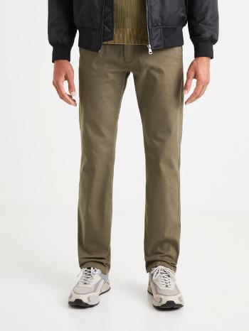 Celio Chino Pantaloni Verde