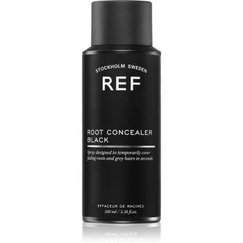 REF Root Concealer spray instant pentru camuflarea rădăcinilor crescute culoare Black 100 ml