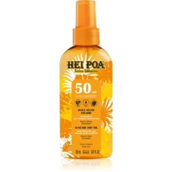 Hei Poa Tahiti Monoi Oil Tahiti Monoi Oil ulei de bronzat pentru piele uscata SPF 50 150 ml