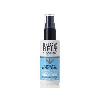 Below the Belt Spray de spălare pentru igiena intimă pentru bărbati (Instant Clean Balls) 75 ml