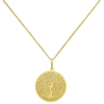 Praqia Jewellery Colier auriu Arborele Vieți KO6248_CU040_45_A (pandantiv,lanț)