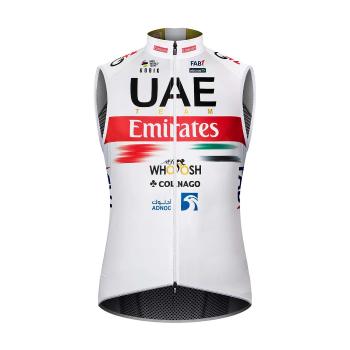 
                 GOBIK Vestă de ciclism - UAE 2022 PLUS 2.0 - alb/roșu 
            