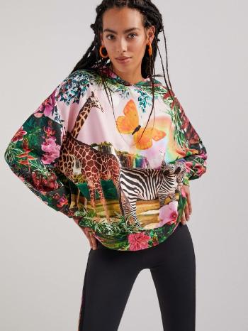 Desigual Tropical Hanorac Verde