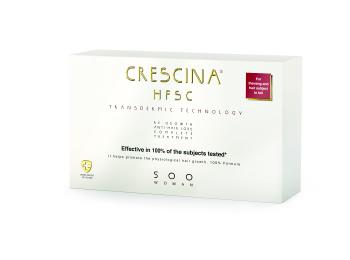 Crescina Îngrijire pentru creșterea părului si împotriva căderii părului pentru femei grad 500 Transdermic 20 x 3,5 ml