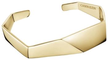 Calvin Klein Brățară deschisă aurităOriga KJATJF10010 5,8 x 4,6 cm - S