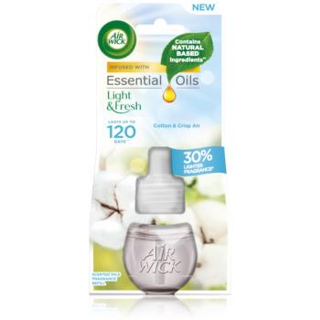 Air Wick Light & Fresh Cotton & Crisp Air reumplere în aroma difuzoarelor 19 ml