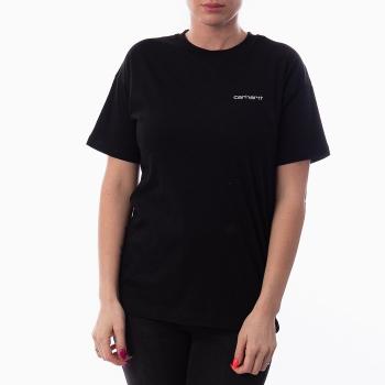 Carhartt WIP Script Embroidery T-Shirt I027691 BLACK/WHITE