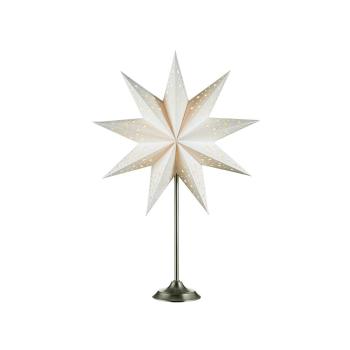 Decorațiune luminoasă albă-gri ø 45 cm  cu model de Crăciun Solvalla – Markslöjd