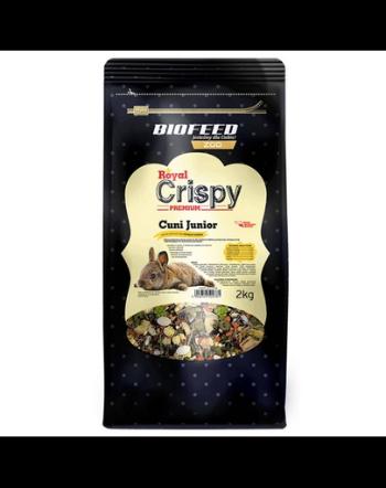 BIOFEED Royal Crispy Hrana premium pentru iepuri tineri 2 kg