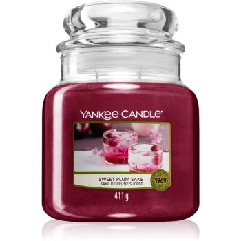 Yankee Candle Sweet Plum Sake lumânare parfumată 411 g