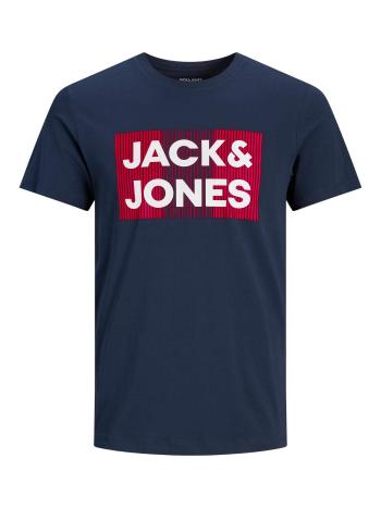 Jack&Jones PLUS Tricou pentru bărbați JJELOGORegular Fit 12158505Navy Blazer 4XL