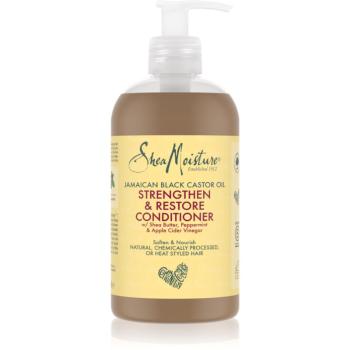 Shea Moisture Jamaican Black Castor Oil Strengthen & Restore balsam pentru intarirea si regenerarea parului pentru par si scalp deteriorat 384 ml