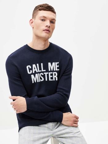 Celio Call Me Mister Pulover Albastru