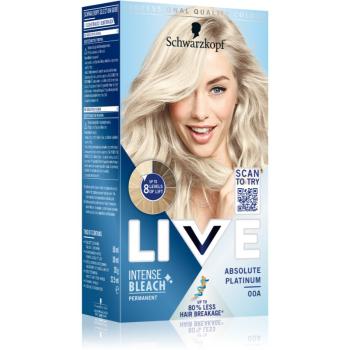 Schwarzkopf LIVE Intense Bleach decolorant pentru păr 00A Absolute Platinum 1 buc