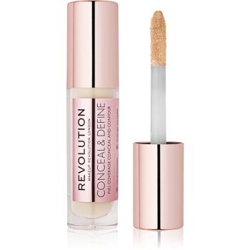 Makeup Revolution Conceal & Define corector lichid culoare C1 4 g
