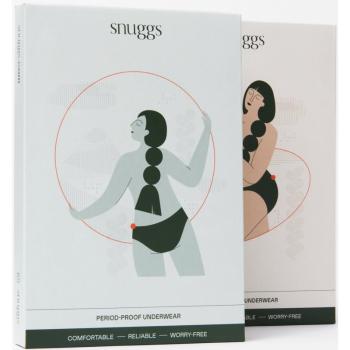 Snuggs Period Underwear Classic: Medium Flow chiloți menstruali în caz de menstruație medie mărime XL 1 buc