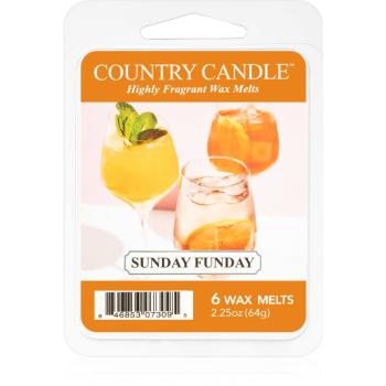 Country Candle Sunday Funday ceară pentru aromatizator 64 g