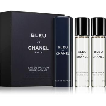 Chanel Bleu de Chanel Eau de Parfum pentru bărbați 3 x 20 ml