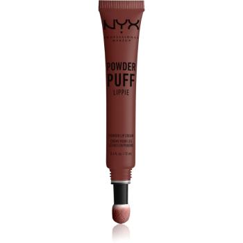 NYX Professional Makeup Powder Puff Lippie ruj cu pernițe aplicatoare culoare 01 Cool Intentions 12 ml