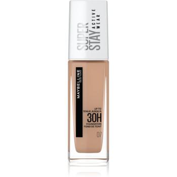 Maybelline SuperStay Active Wear machiaj persistent acoperire completa culoare 07 Classic Nude 30 ml