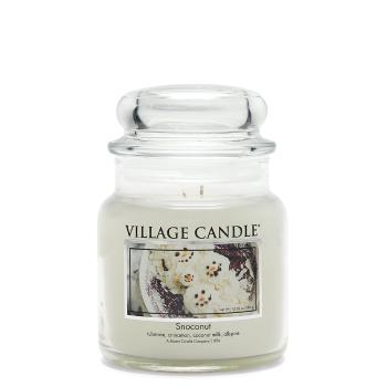 Village Candle Lumânare parfumată în sticlă Snoconut 389 g