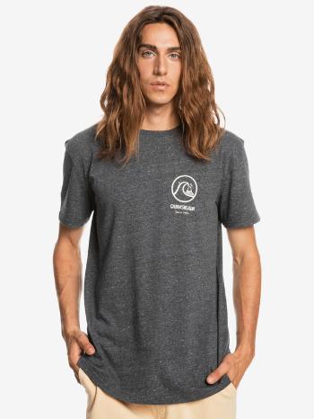 Quiksilver Gone Words Tricou Gri