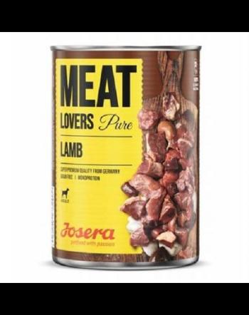 JOSERA Meatlovers pure Conserva hrana umeda caini 400g