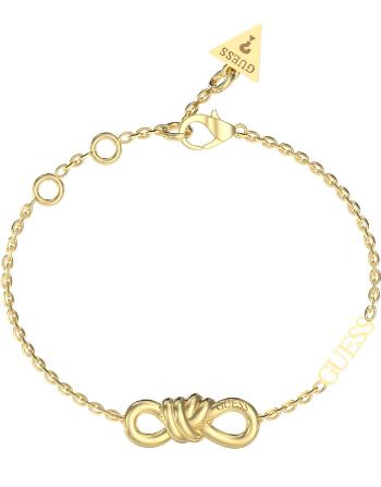 Guess Brățară placată cu aur pentru femei Modern Love JUBB04011JWYG 21 cm